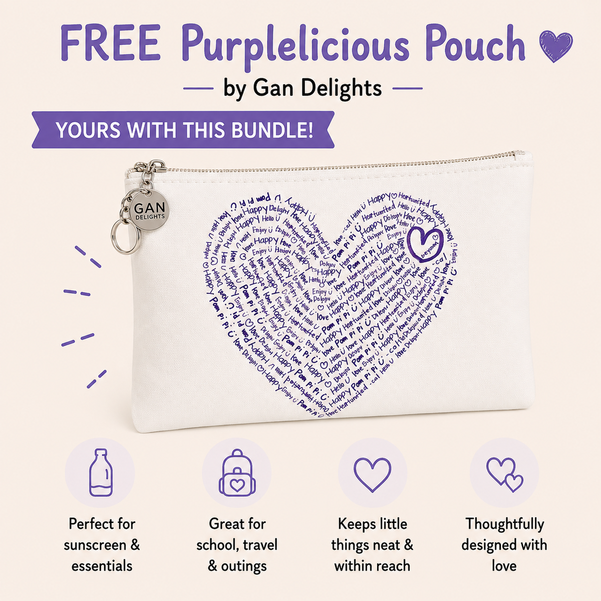 Gan Delights × Beyond Kind Purplelicious Bundle 💜 | $42 (U.P. $71.90)