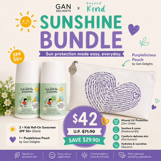 Gan Delights × Beyond Kind Purplelicious Bundle 💜 | $42 (U.P. $71.90)